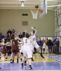 Jessie Stidham watches her shot fall Thursday against Dorchester. (Photo/Robert Buchanan)